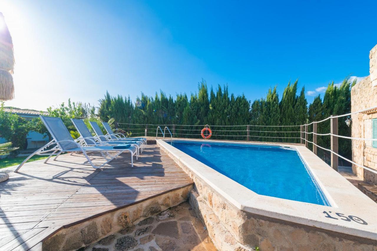 Villa Can Pau, Pool And Garden Close To The Beach Port de Alcudia  Buitenkant foto