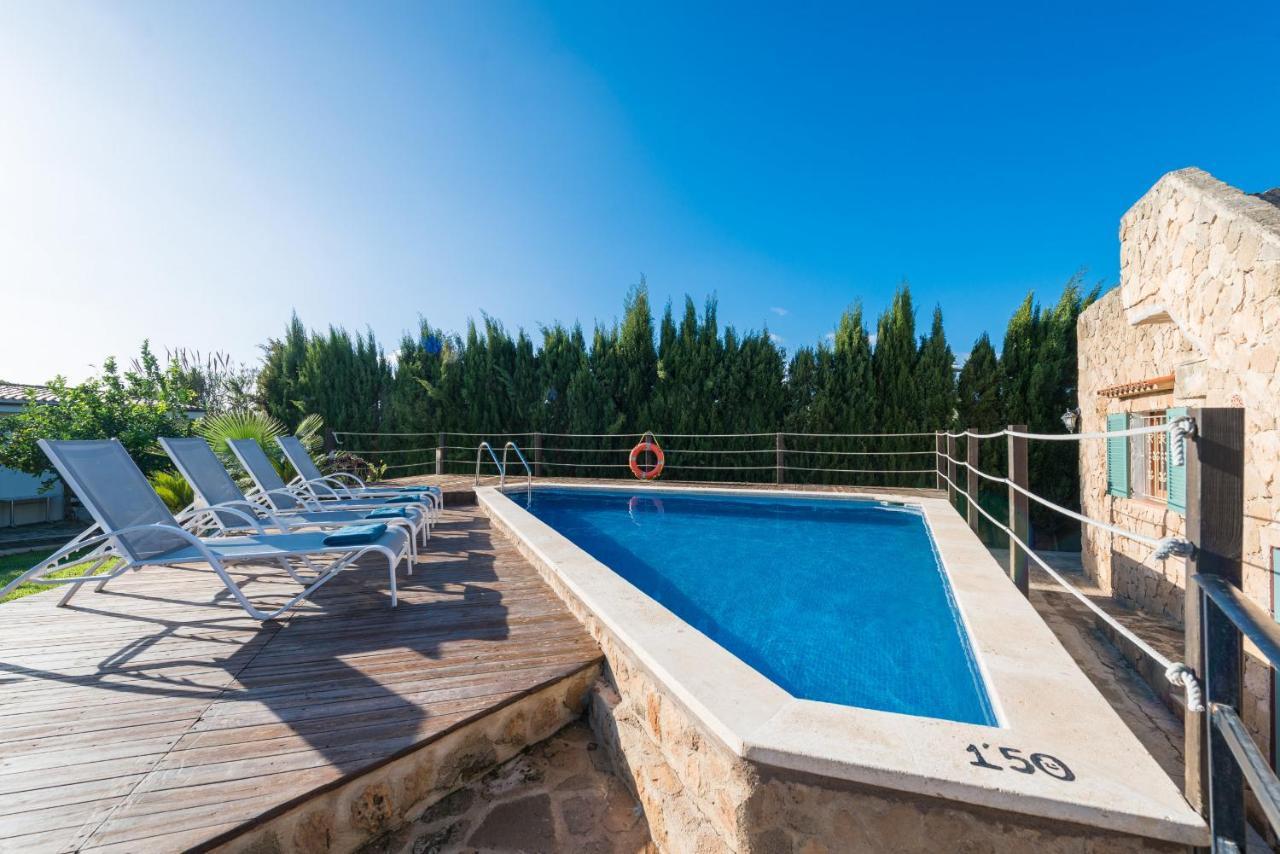 Villa Can Pau, Pool And Garden Close To The Beach Port de Alcudia  Buitenkant foto